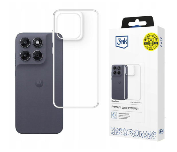 3mk Clear Case do Motorola Moto G67 - 1541943 - zdjęcie
